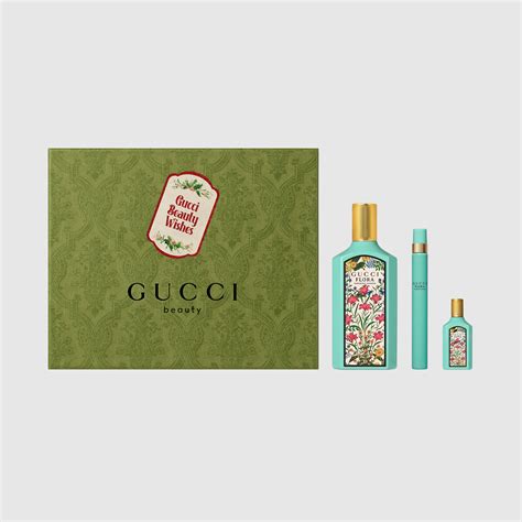 gucci flora gift set 100ml|Gucci Flora gorgeous gift set.